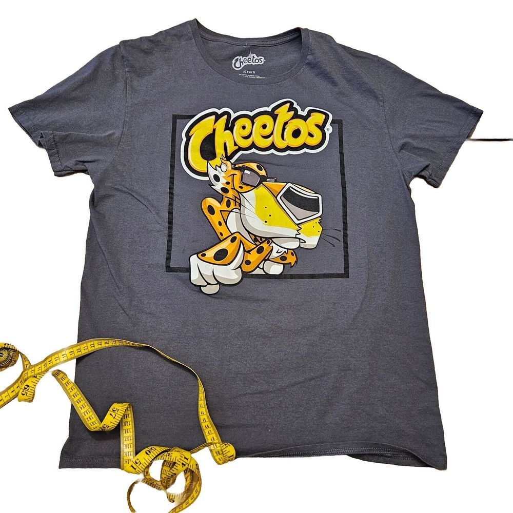 Chester CHEETOS T Shirt‎ SIZE Large GRAY